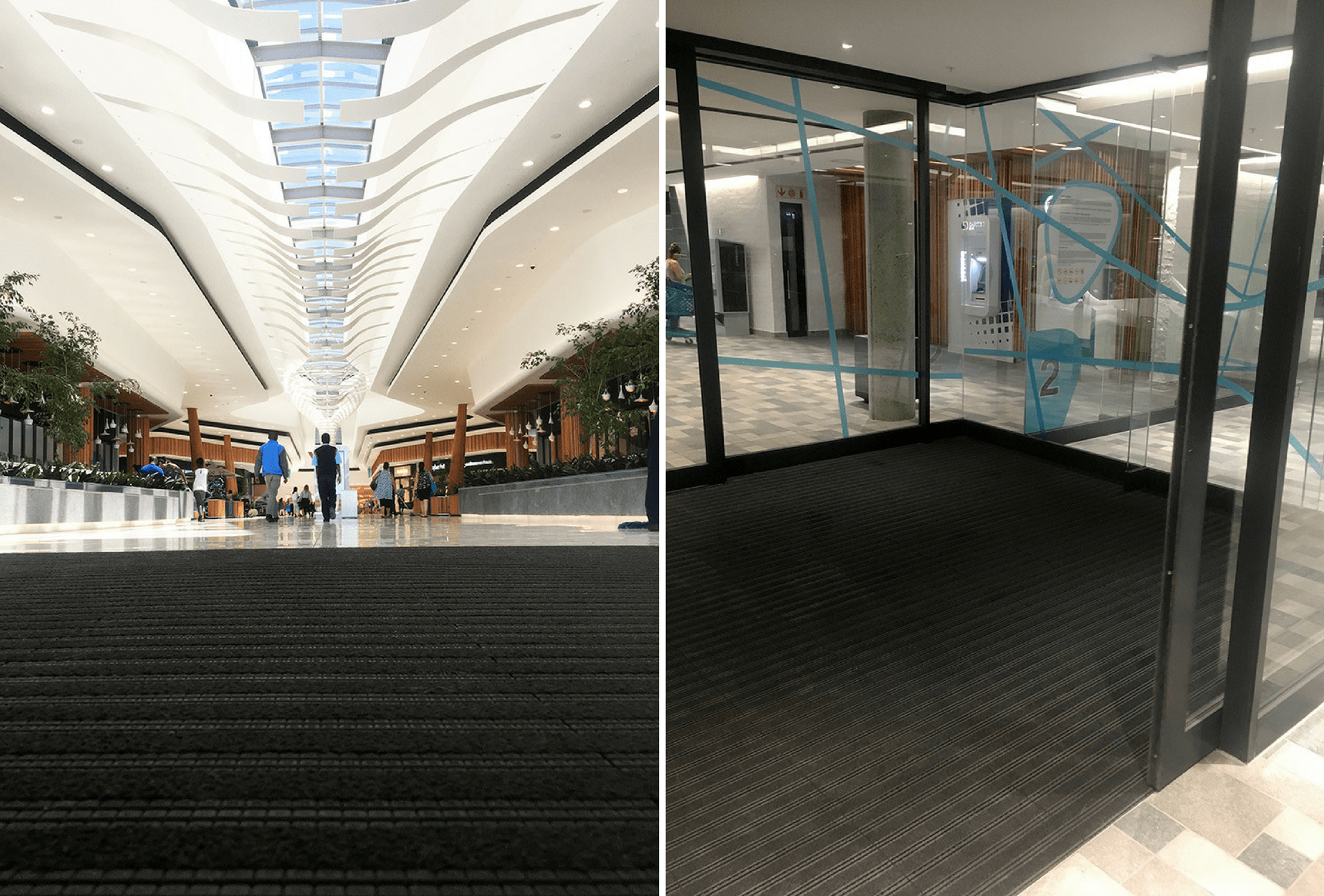 mall entrance matting