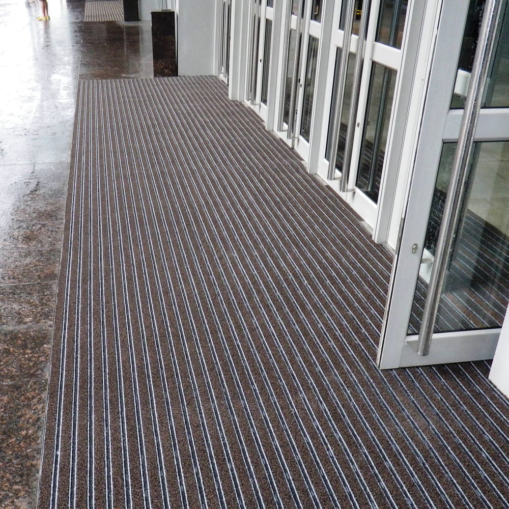 Entrance carpets for hotels, stores and shopping centres